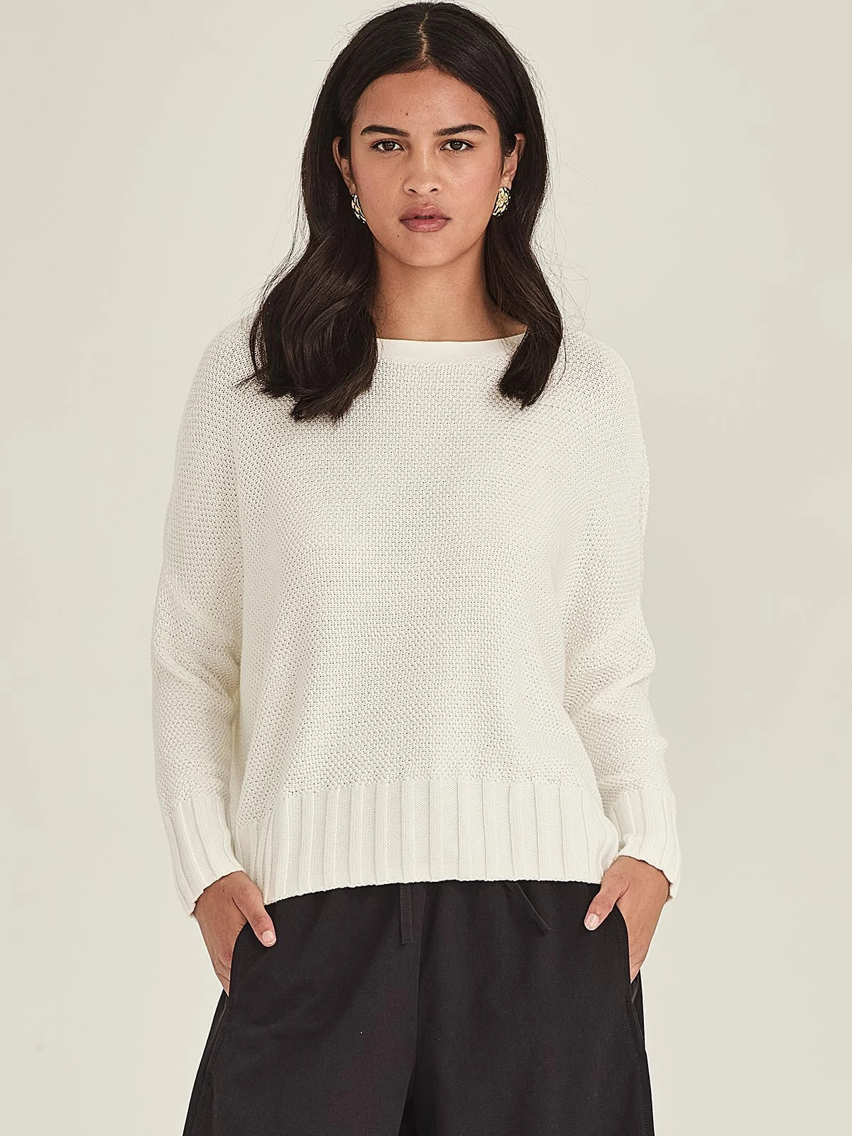 Sills Bri Sweater Chalk
