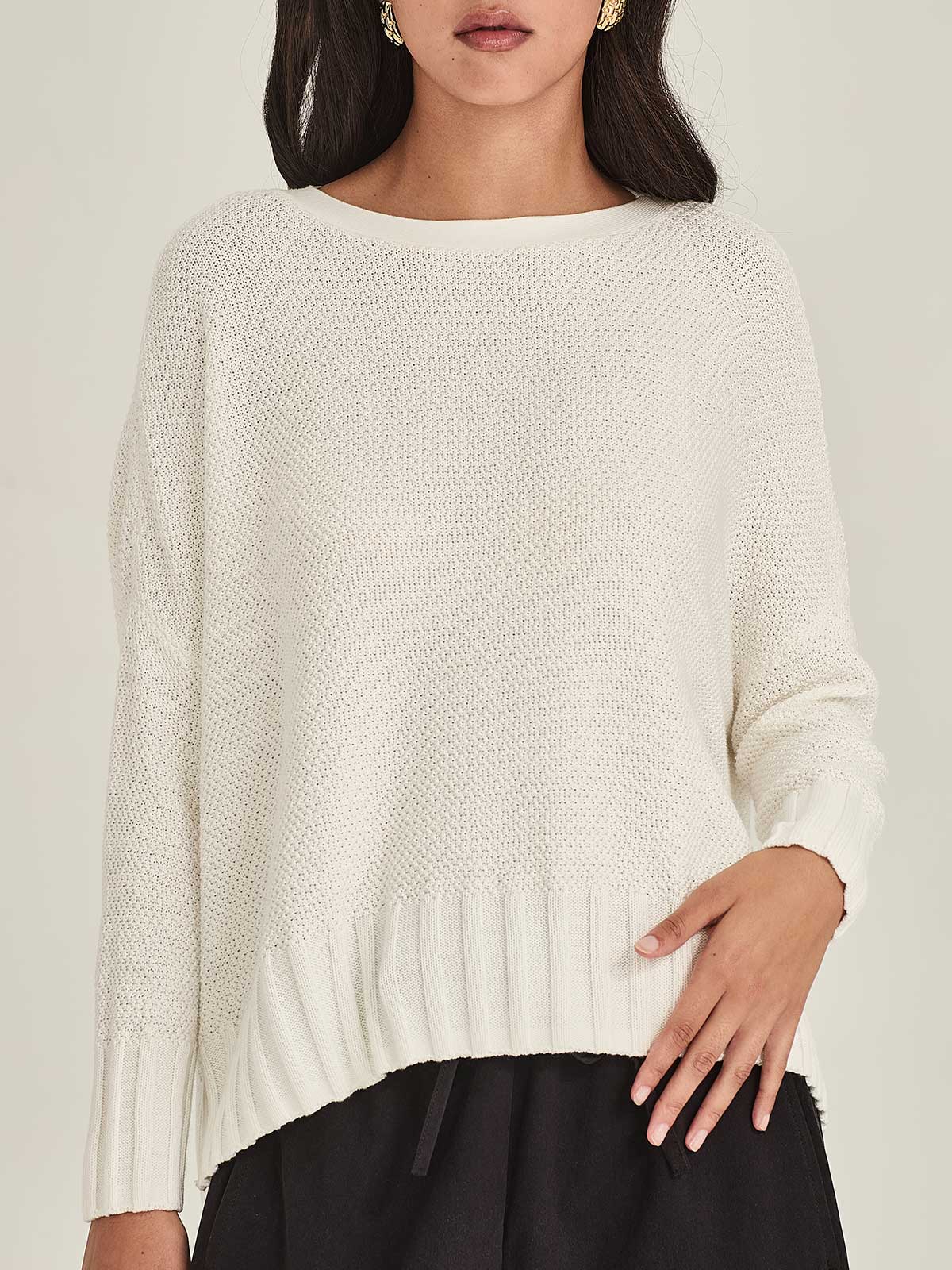 Sills Bri Sweater Chalk
