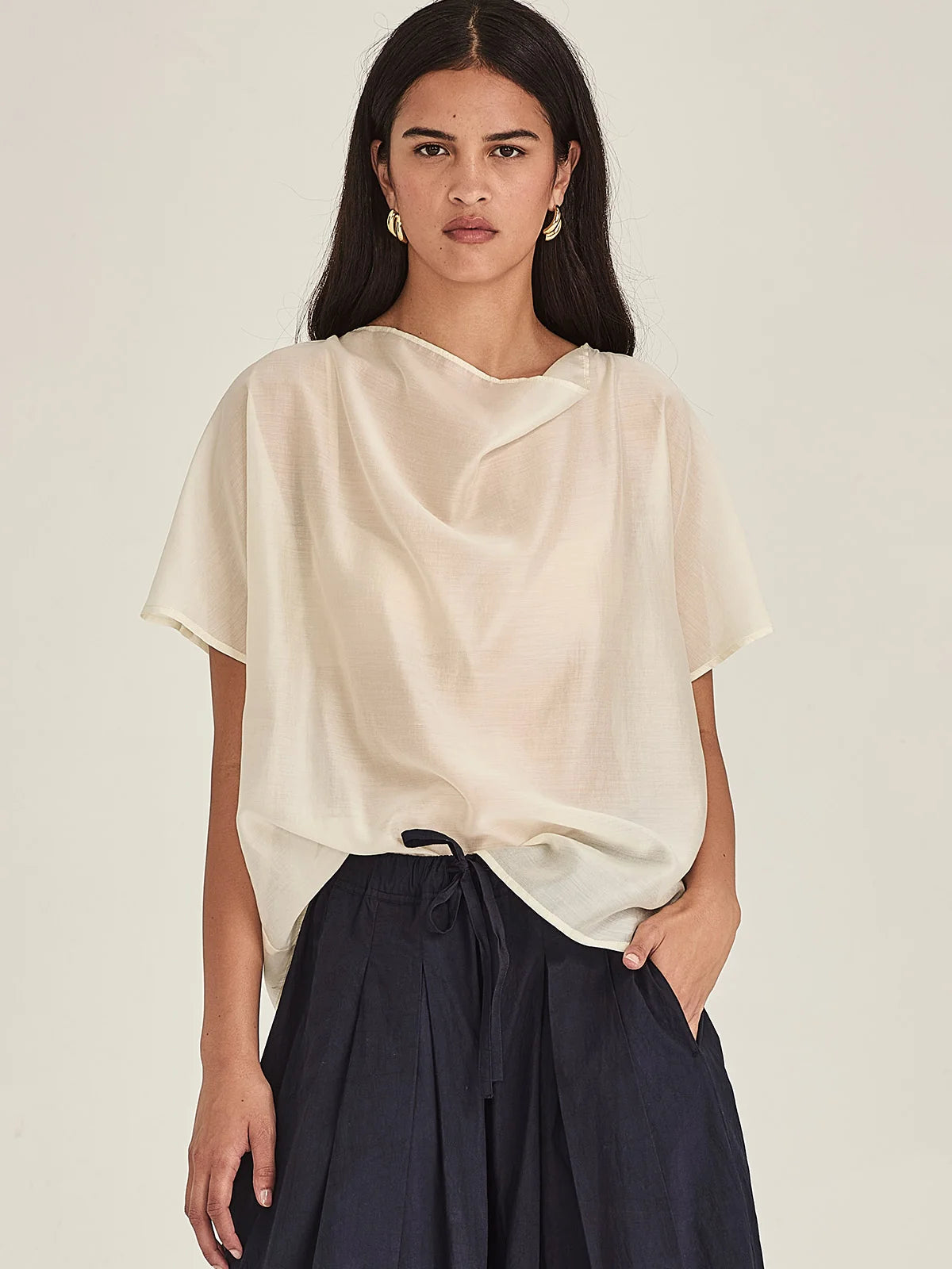 Sills Dana Breeze Top Ivory