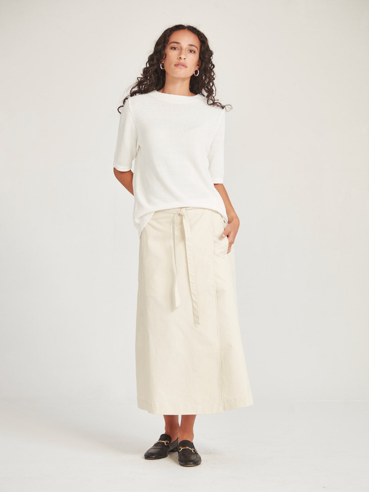 Sills Chloe Utility Skirt Sand