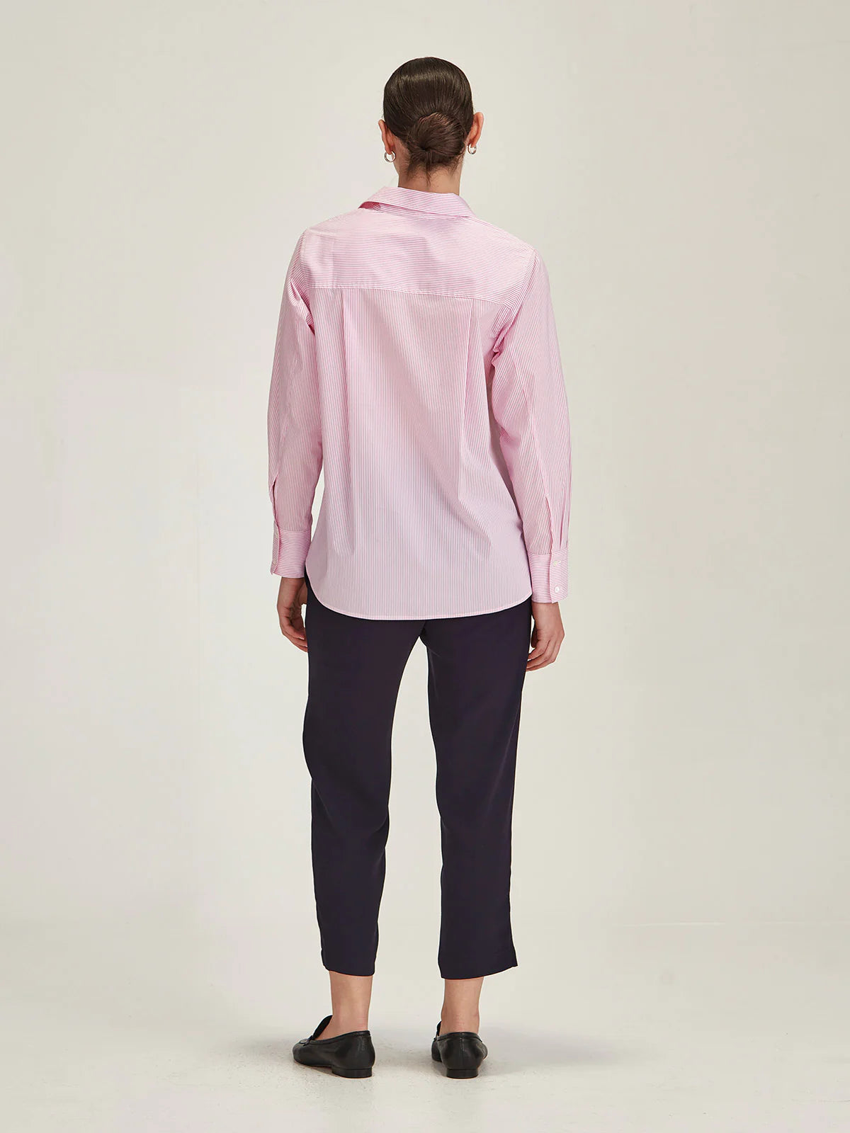 Sills Princeton Stripe Shirt Pink Stripe