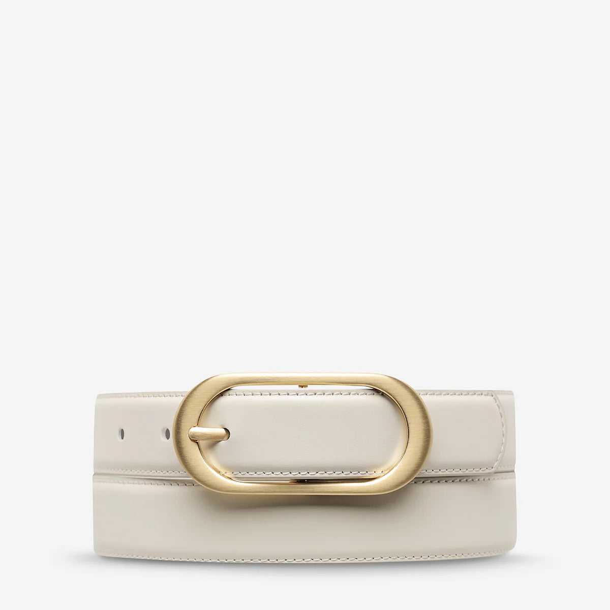 Status Anxiety Final Loop - Ivory Nappa/Gold