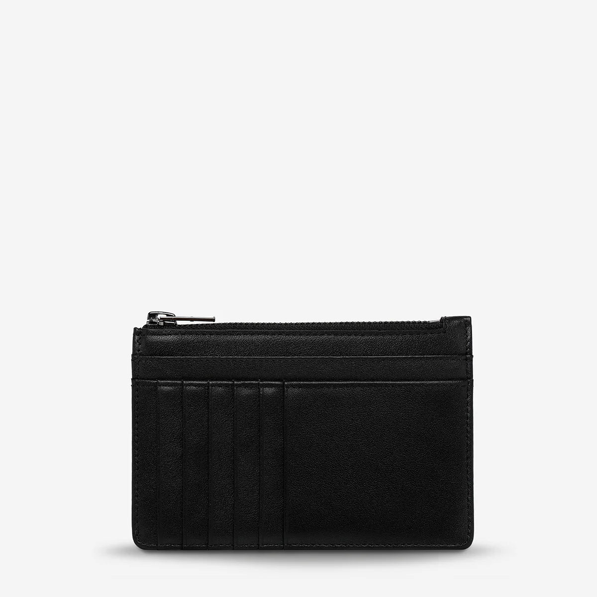 Status Anxiety Gone Again Wallet - Black Nappa