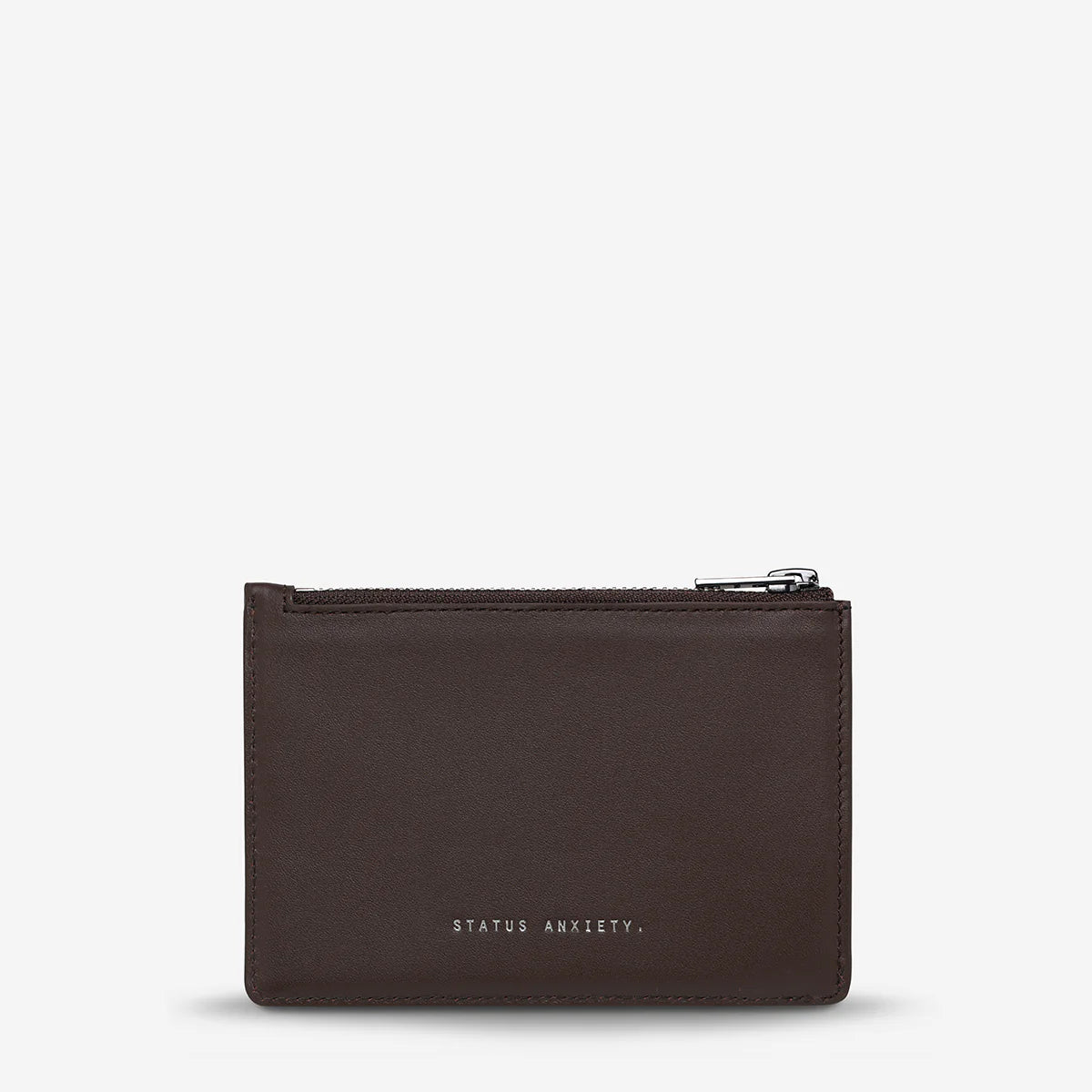 Status Anxiety Gone Again Wallet - Cocoa Nappa