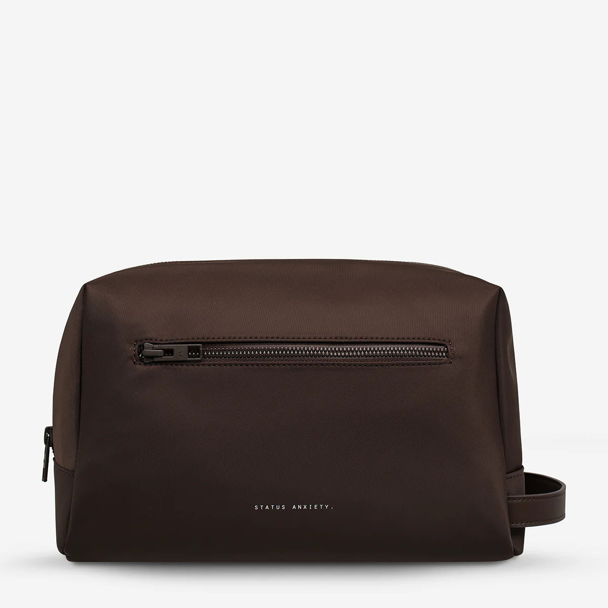 Status Anxiety Hunter Recycled Toiletry Bag Large - Truffle