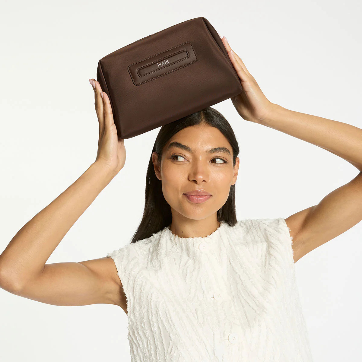 Status Anxiety Hunter Recycled Toiletry Bag Medium - Truffle
