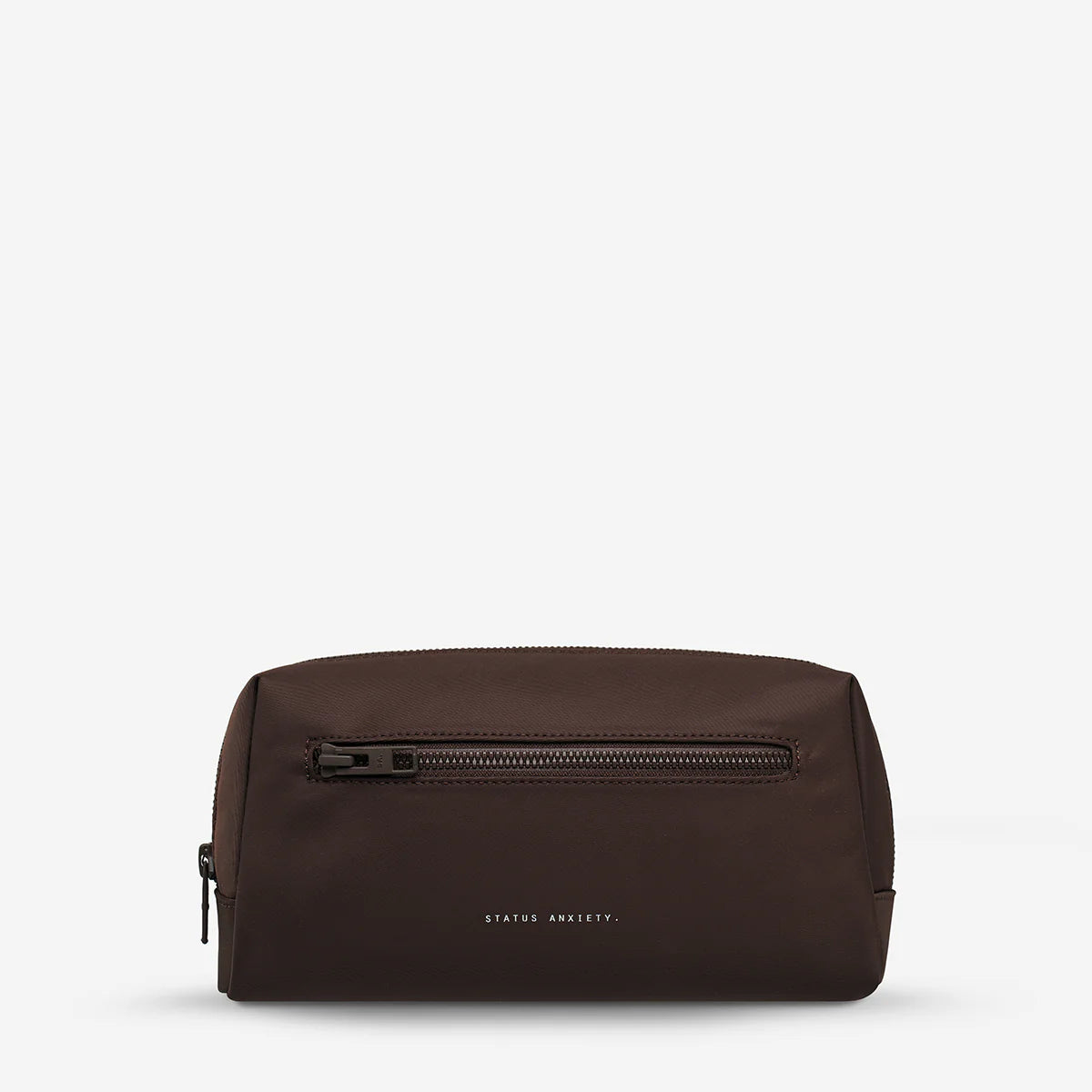Status Anxiety Hunter Recycled Toiletry Bag Small - Truffle