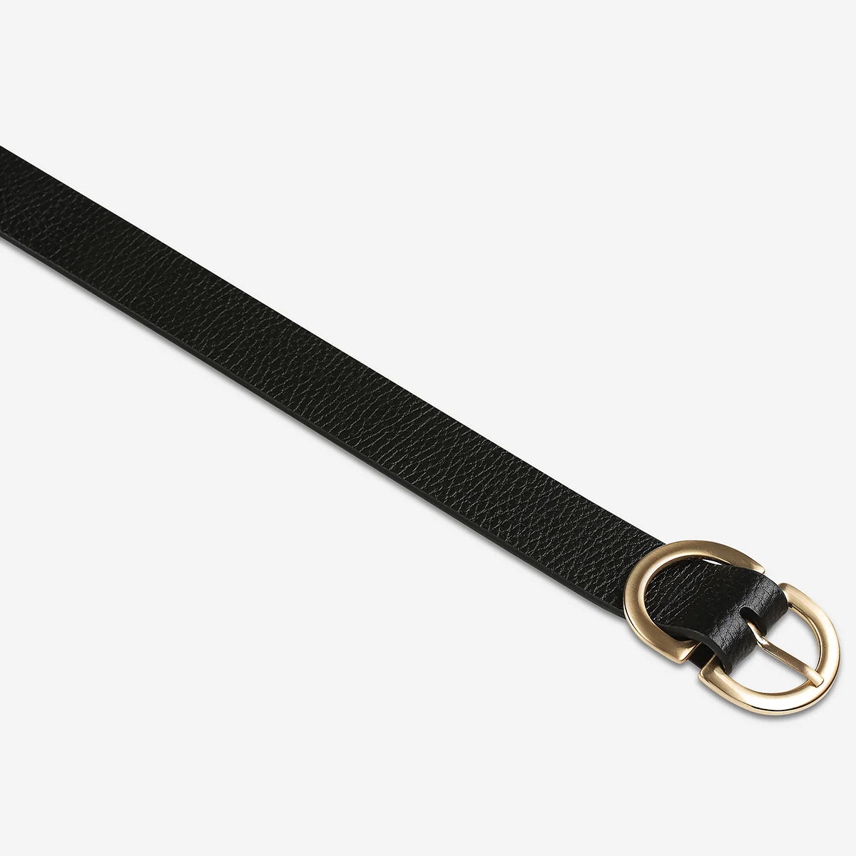 Status Anxiety In Reverse Belt Black/Gold