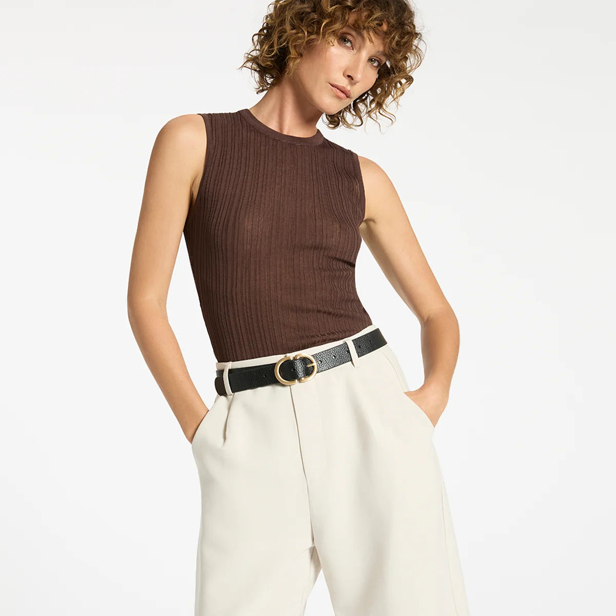 Status Anxiety In Reverse Belt Black/Gold