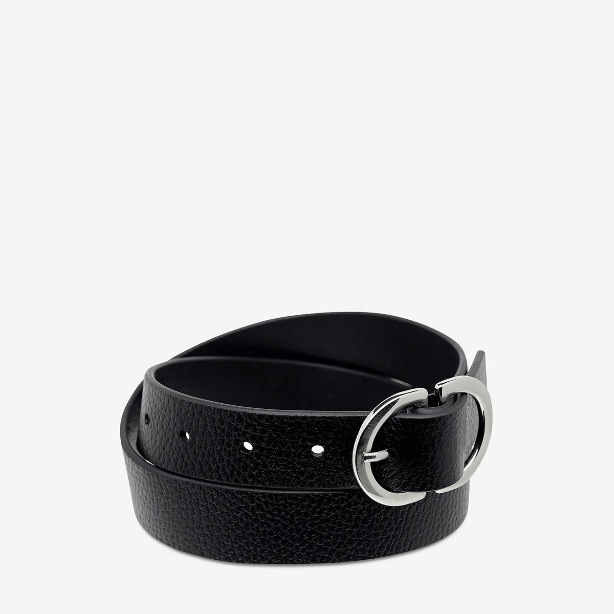 Status Anxiety In Reverse Belt Black/Silver
