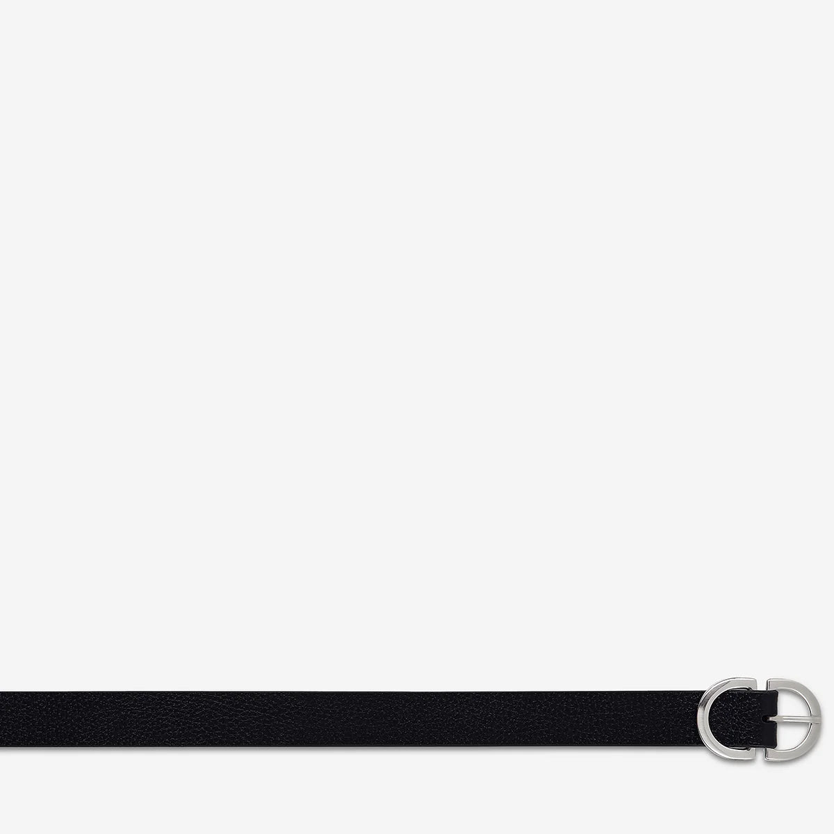 Status Anxiety In Reverse Belt Black/Silver