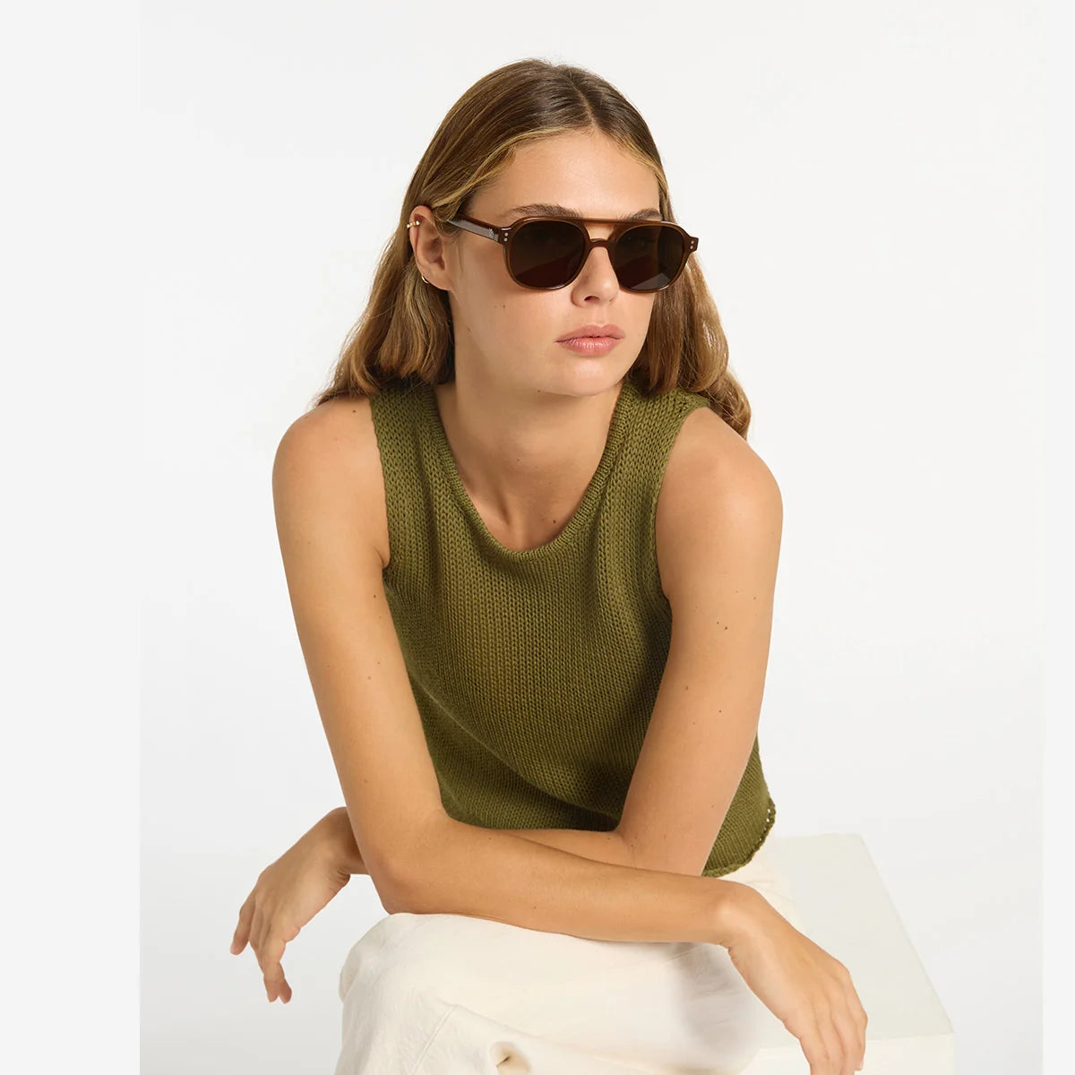 Status Anxiety Subliminal Sunglasses Brown