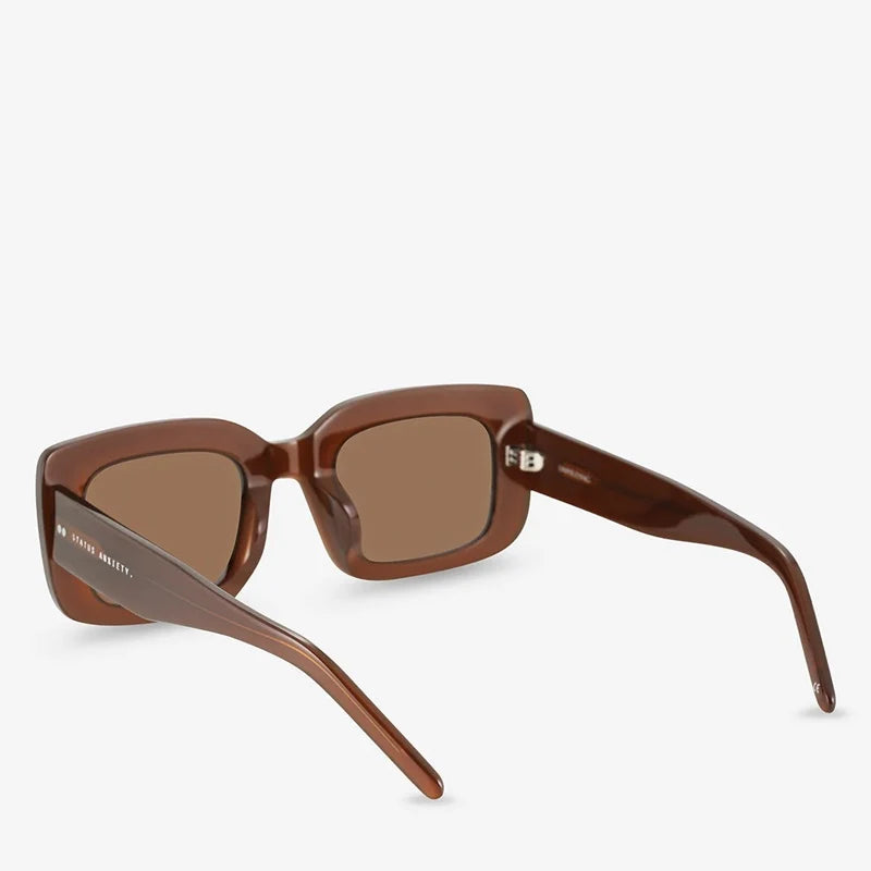 Status Anxiety Unyielding Sunglasses Brown