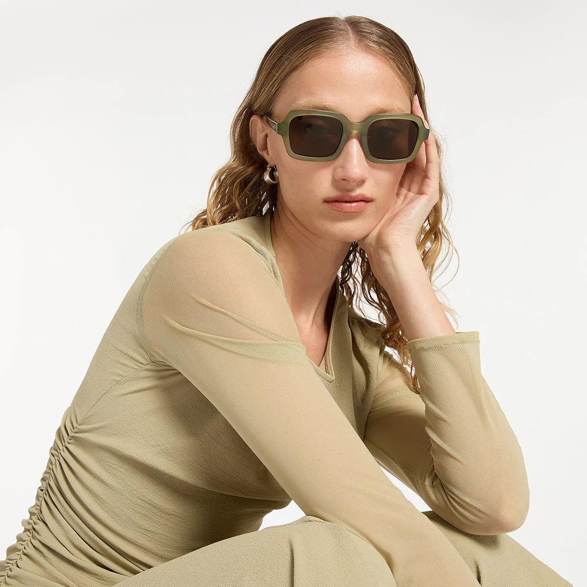 Status Anxiety Vacation Pear Sunglasses