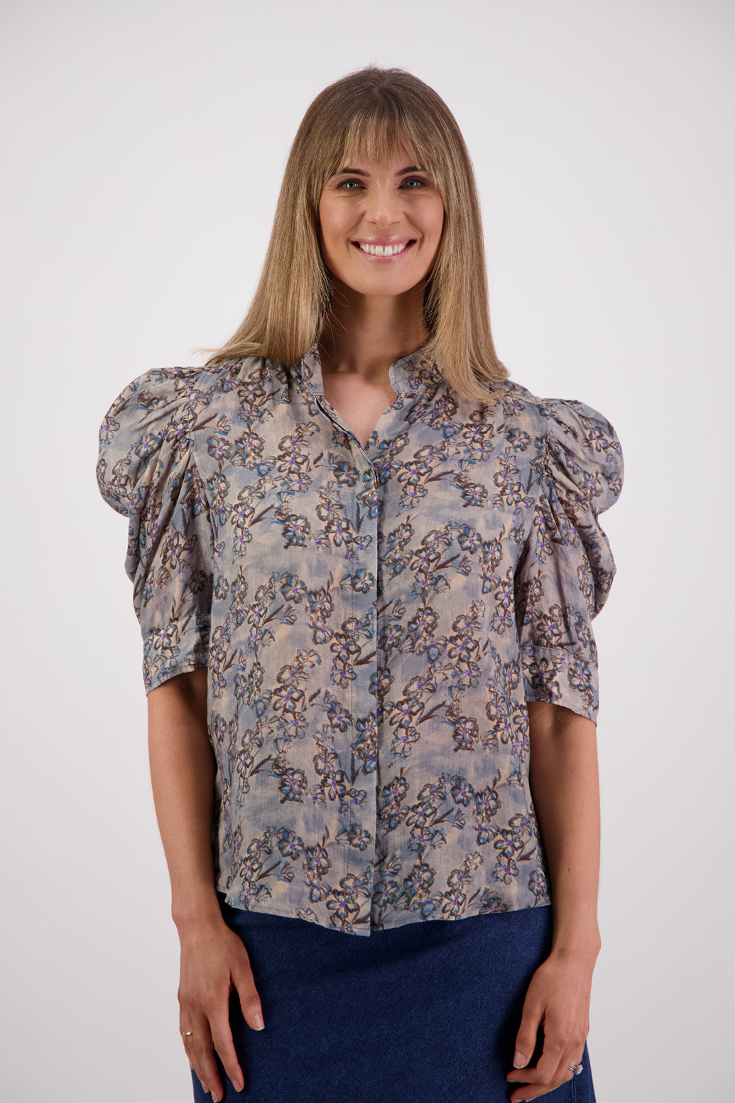 Briarwood Stevie Top / Denim Daisy