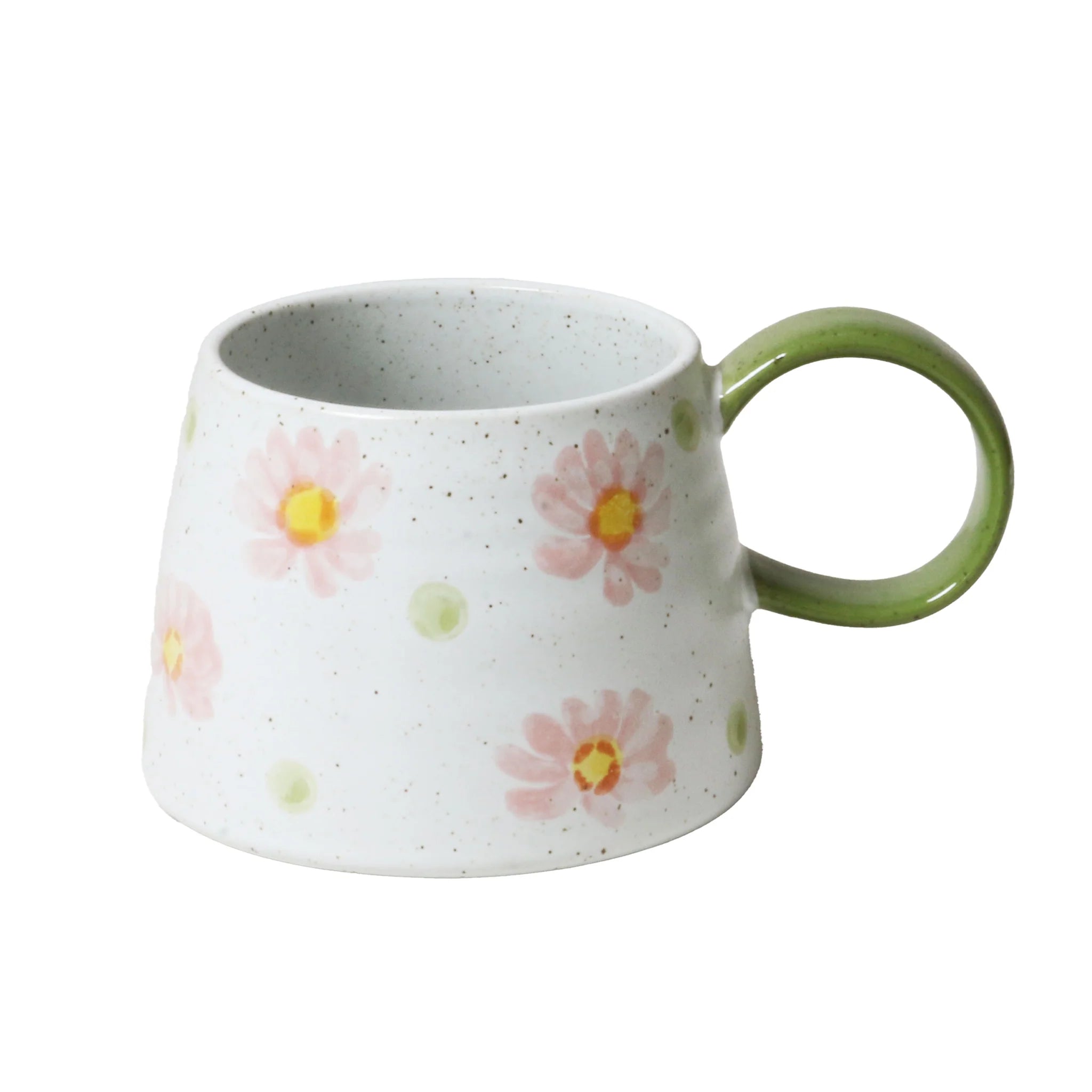 Robert Gordon Quinn Large Handled Mug / Flower Garden
