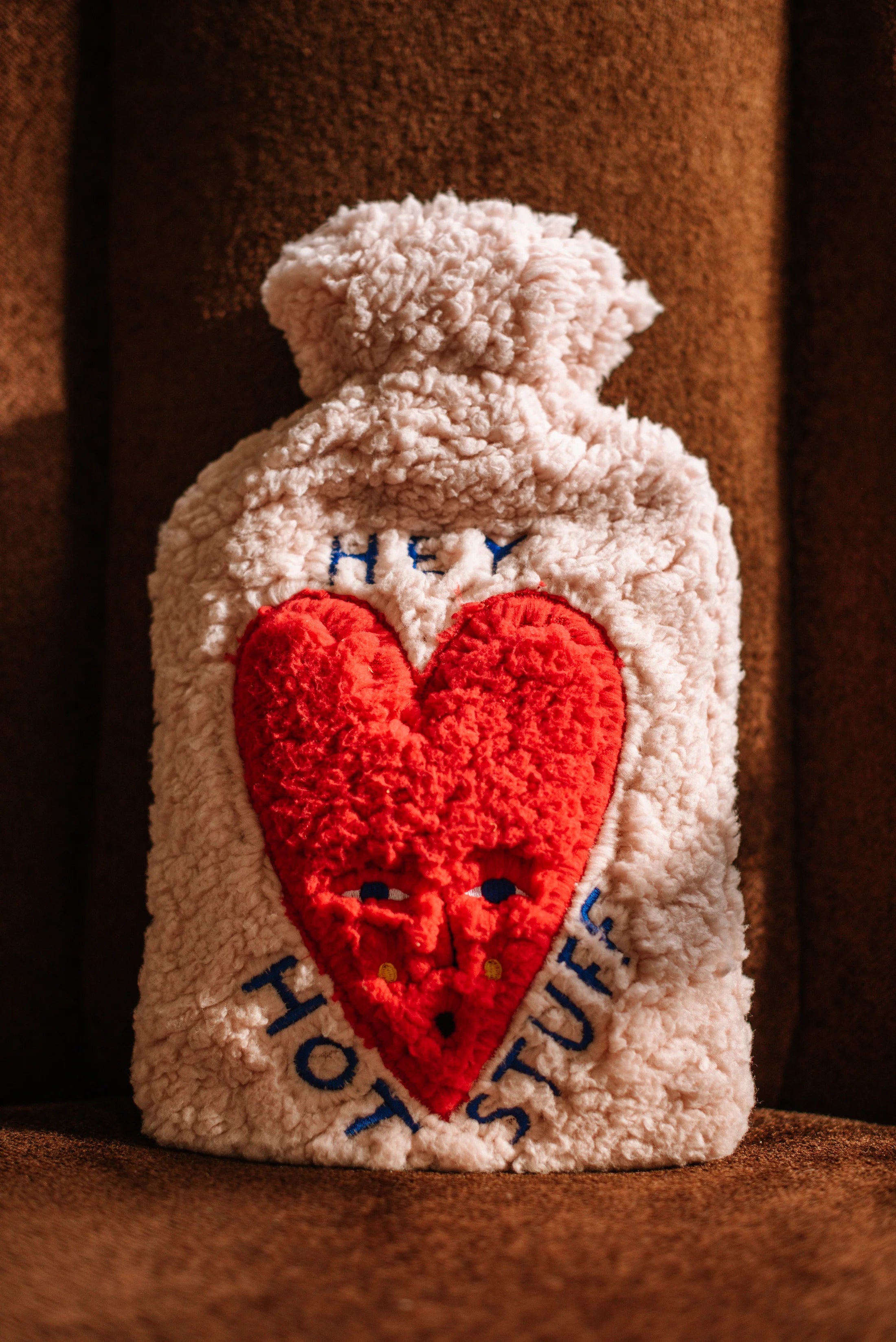 Studio Soph Hot Water Bottle Hey Hot Stuff