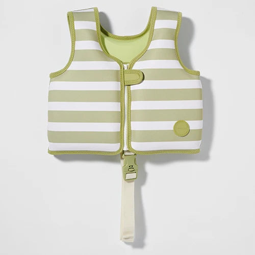 Sunnylife Kids Swim Vest Into The Wild Khaki