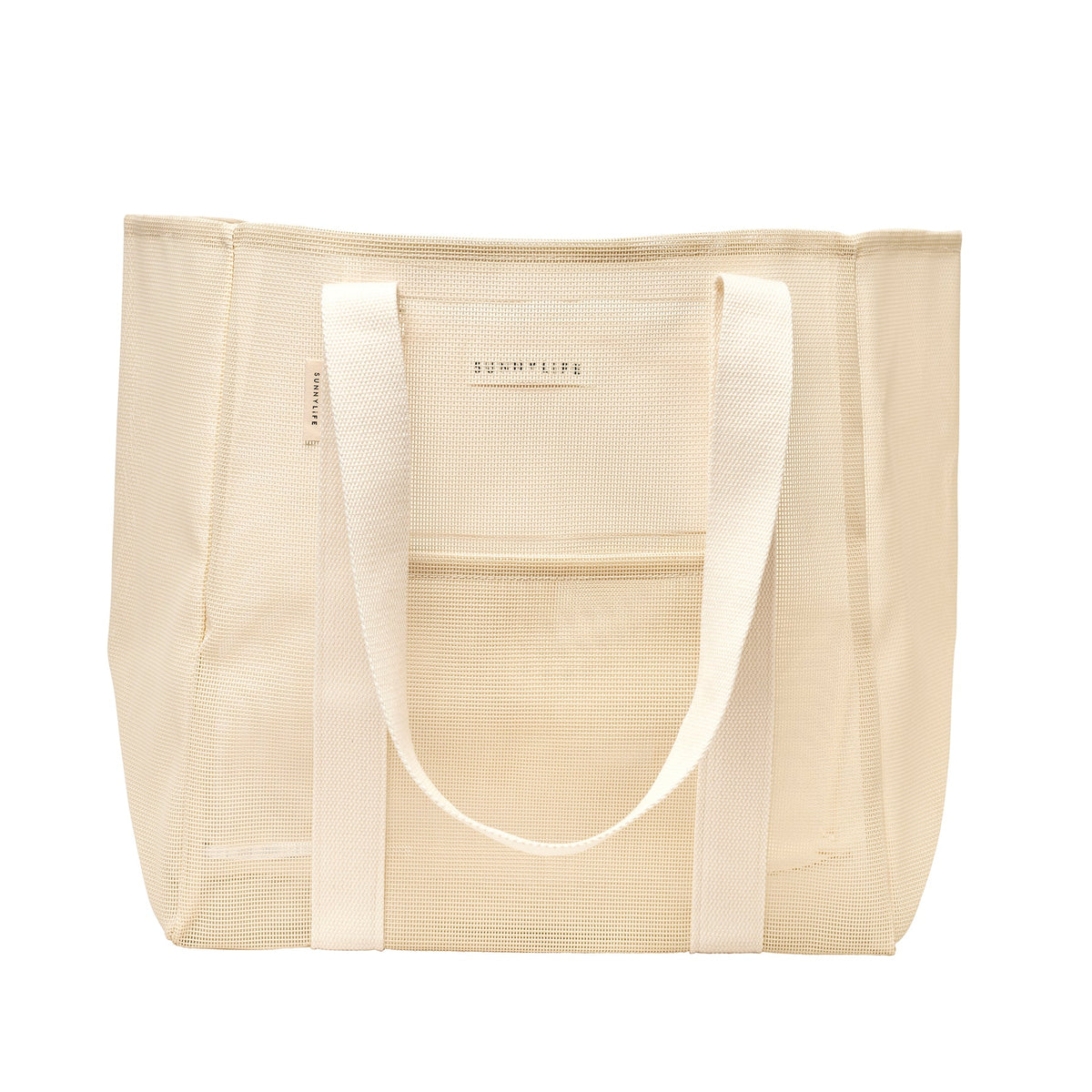 Sunnylife Mesh Beach Bag - Oyster Cream