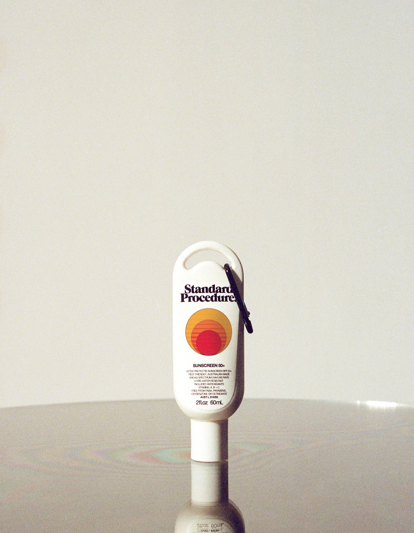 Standard Procedure Sunscreen SPF 50 Travel Size With Clip