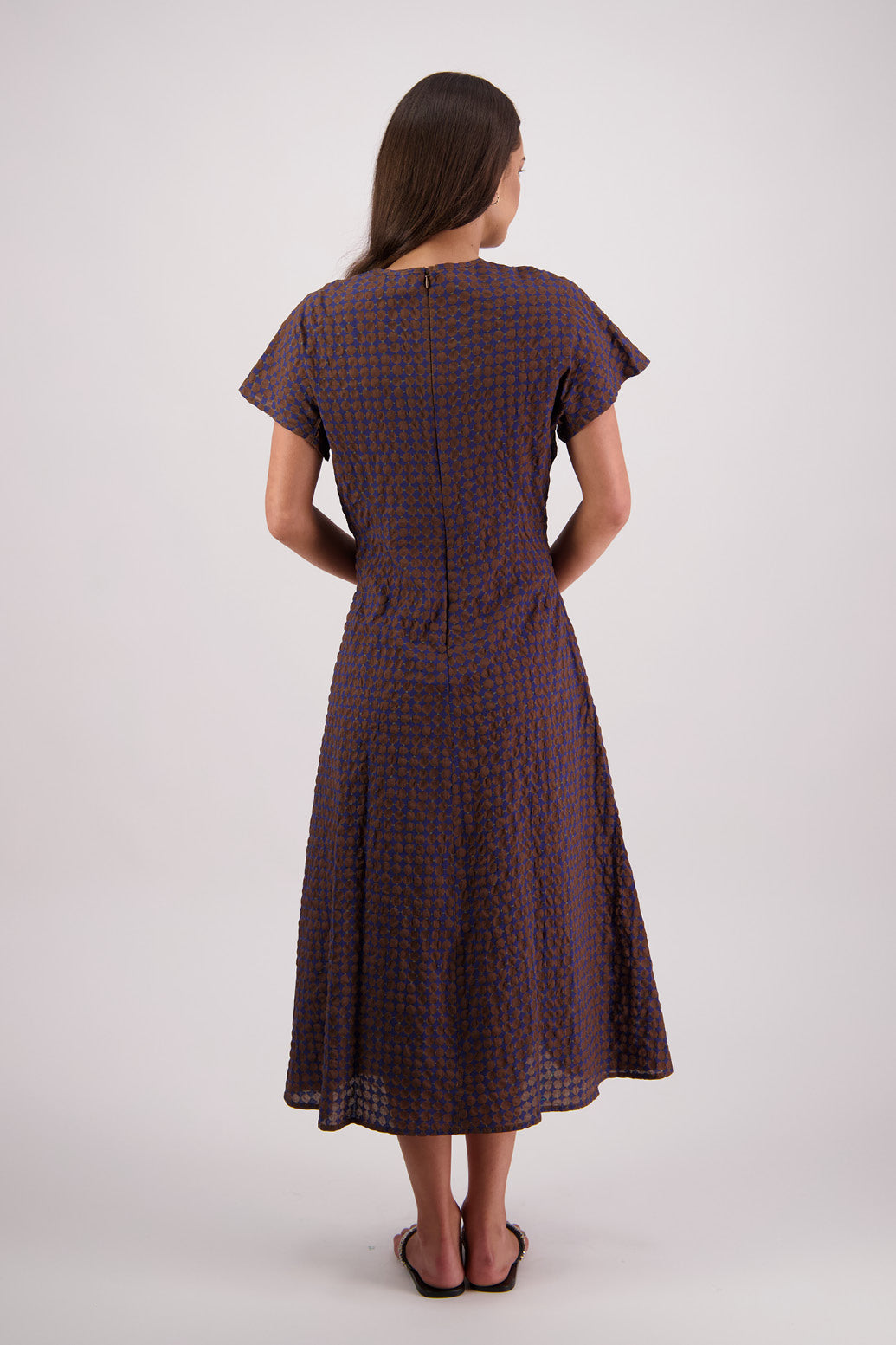 Briarwood Tasman Dress Brown/Ink