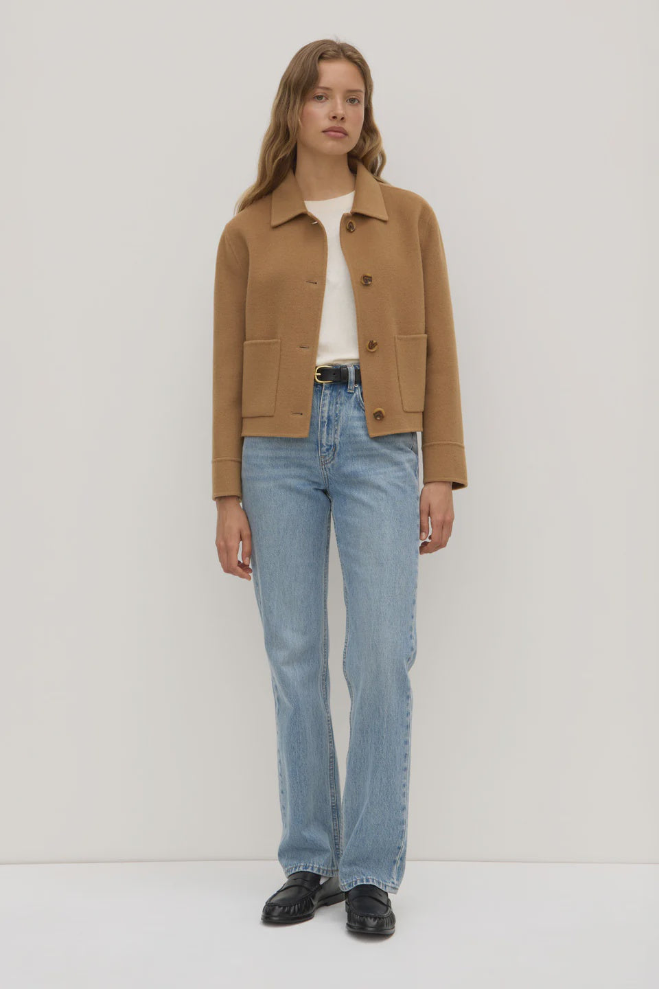 Assembly Label Tasmin Wool Jacket Camel