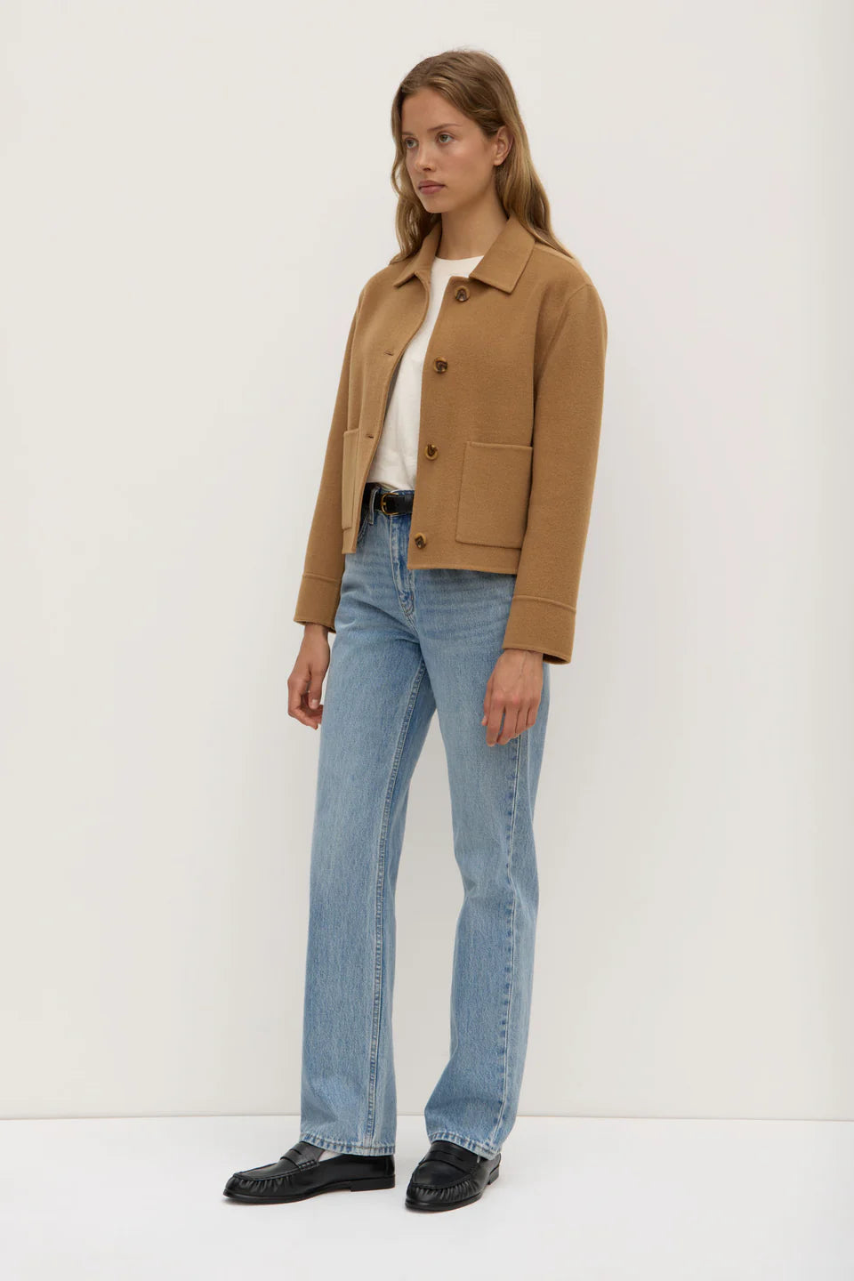 Assembly Label Tasmin Wool Jacket Camel