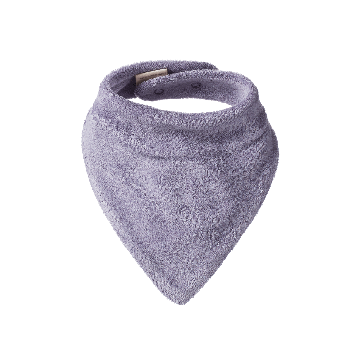Nature Baby Triangle Bib Terry Periwinkle