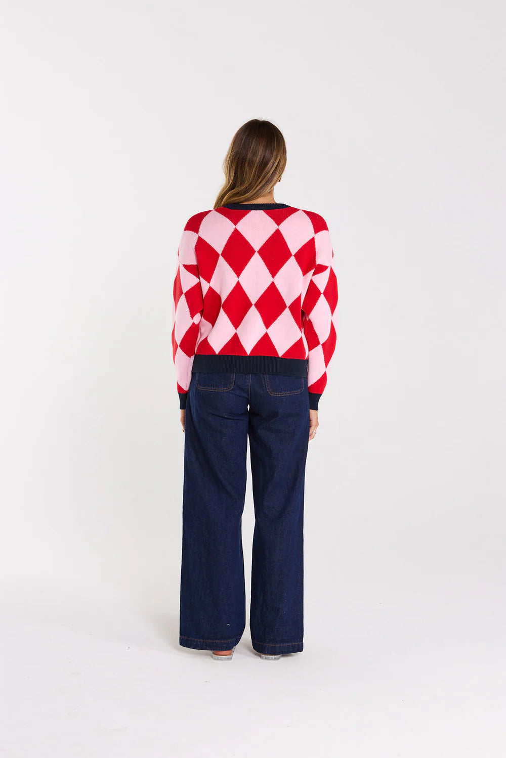 Thing Thing Gemma Cardigan - Cherry Milkshake