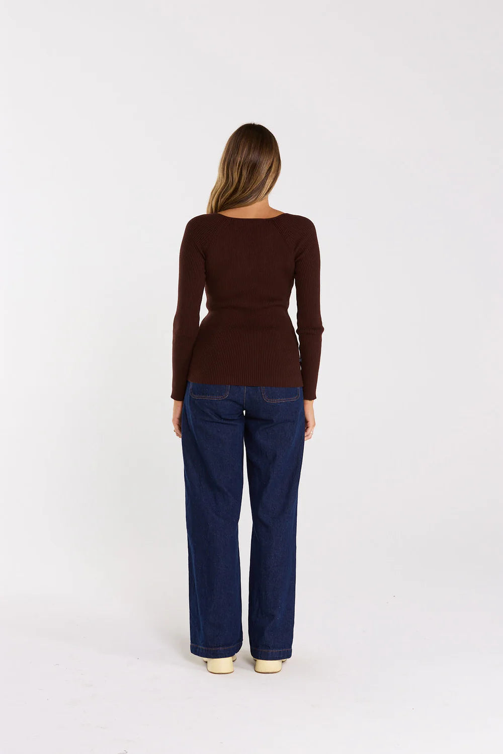 Thing Thing Loop Longsleeve - Chocolate