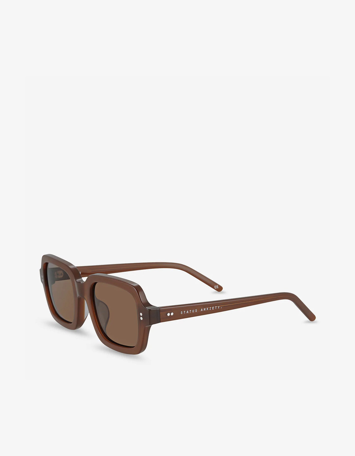 Status Anxiety Vacation Sunglasses Brown