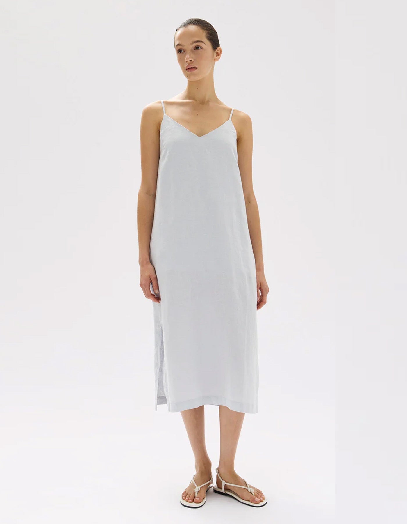 Assembly Label Vallory Slip Dress Blue Haze