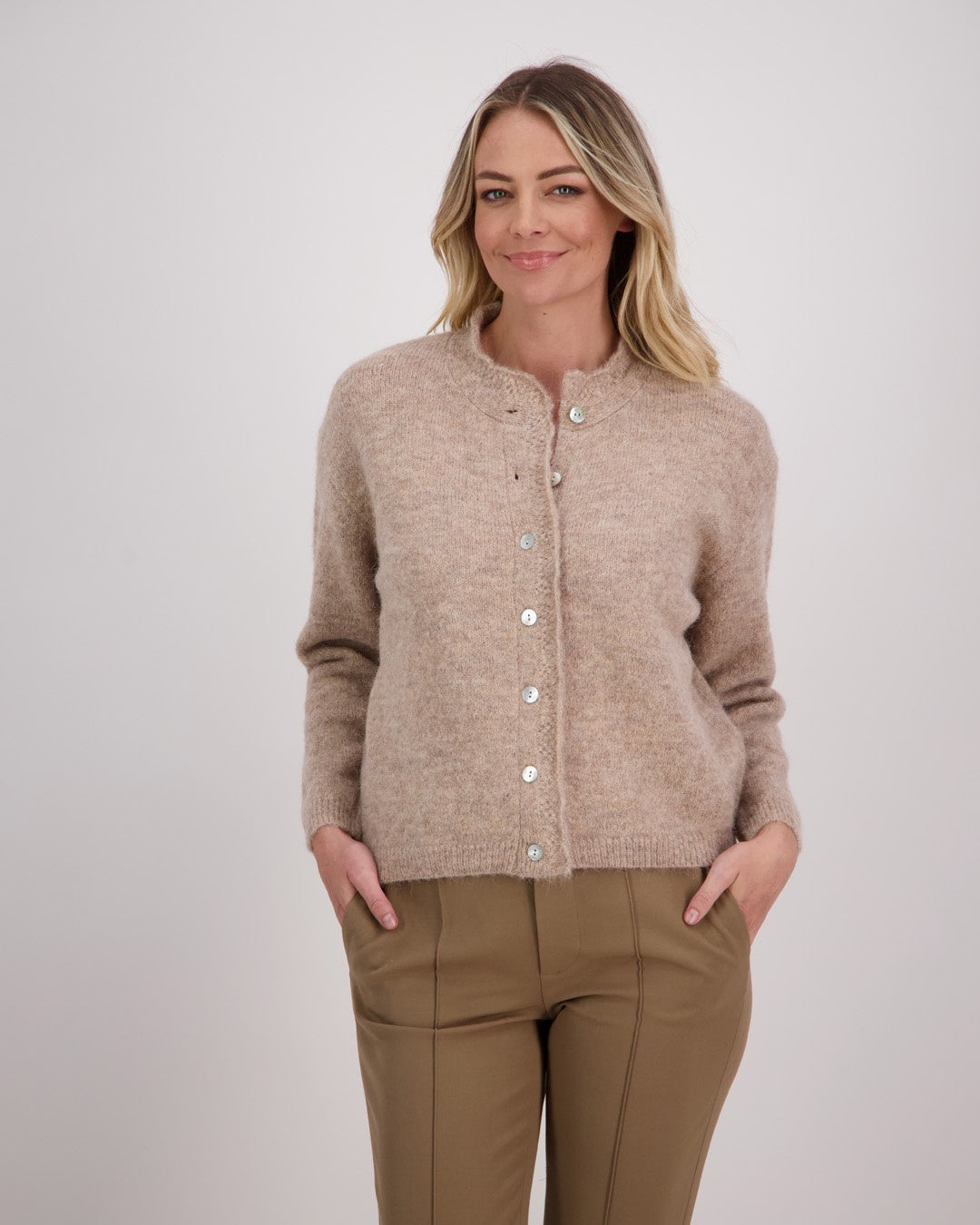 Briarwood Vanessa Cardigan Taupe