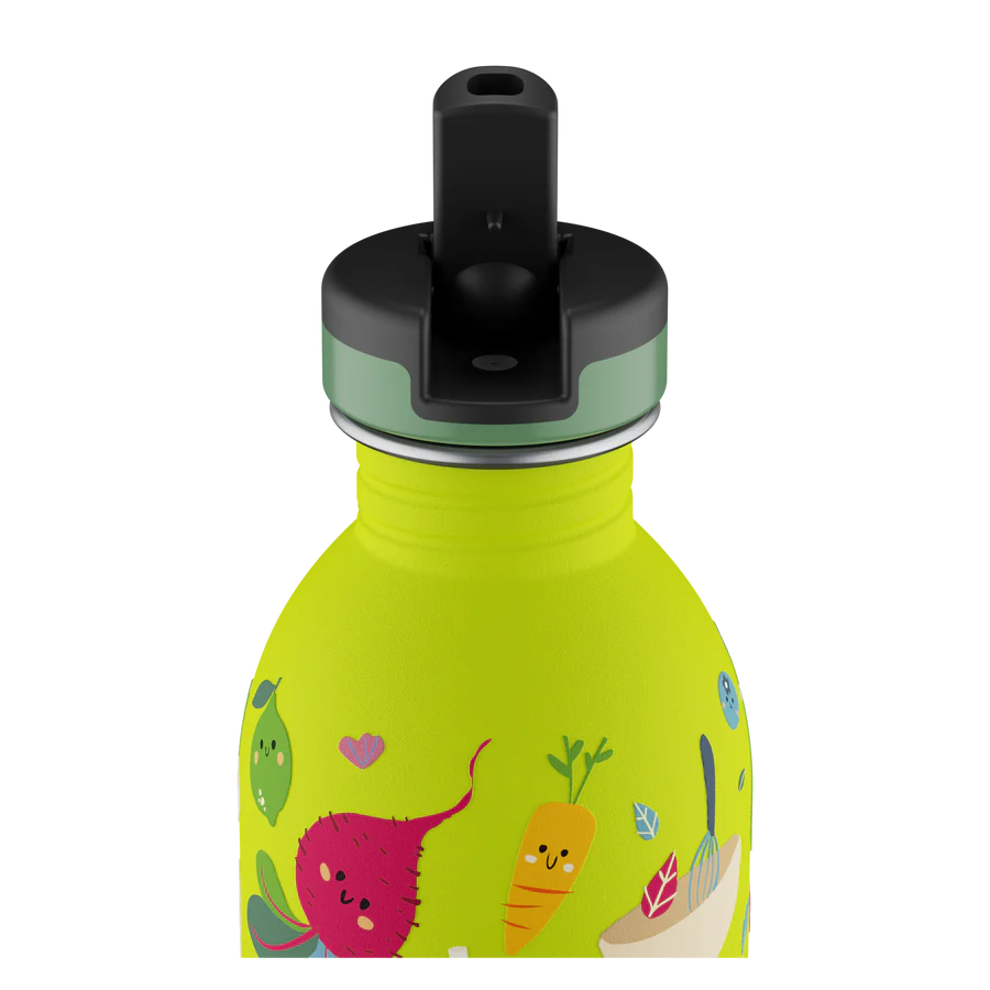 24Bottles Kids Bottle - Veggie Friends (250ml)