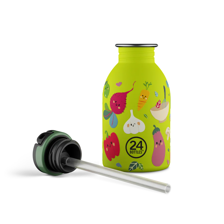 24Bottles Kids Bottle - Veggie Friends (250ml)