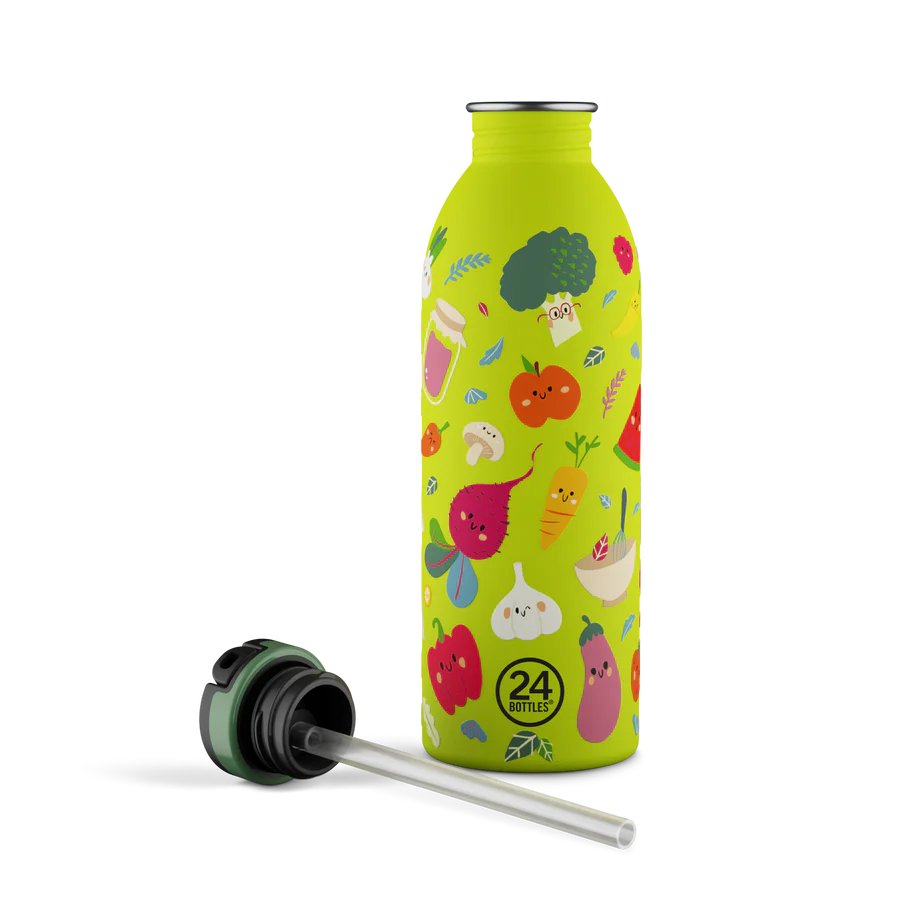 24Bottles Kids Bottle - Veggie Friends (500ml)