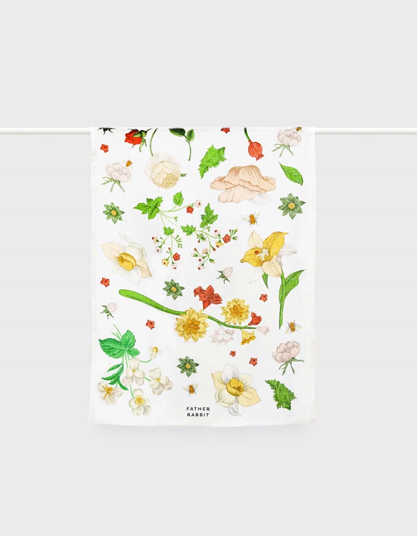 Lettuce Tea Towel Vintage Wallpaper