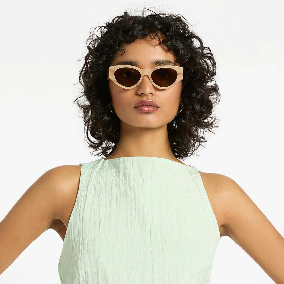 Status Anxiety Visceral Blonde Sunglasses