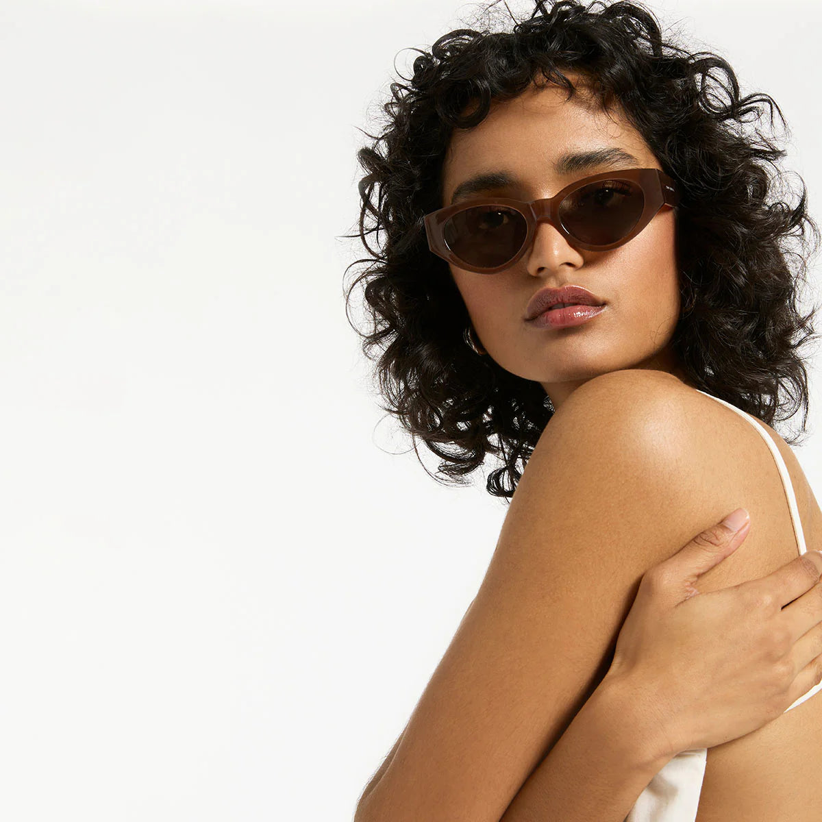 Status Anxiety Visceral Brown Sunglasses