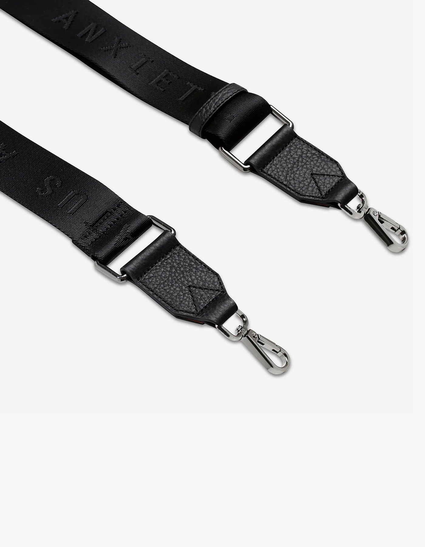 Status Anxiety Web Strap Med Blaxk