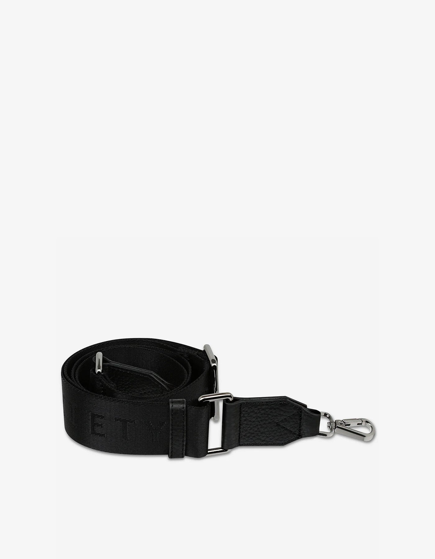 Status Anxiety Web Strap Med Blaxk