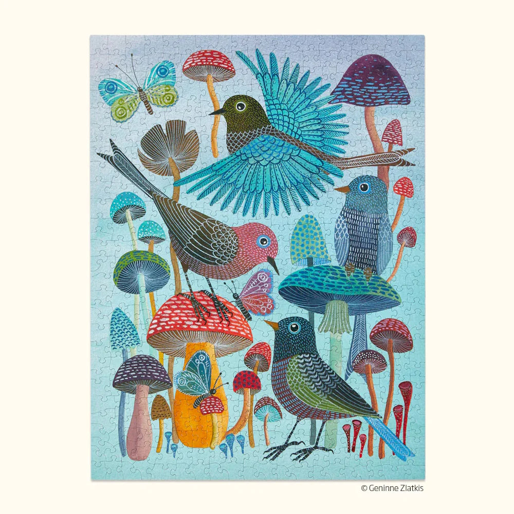 Werkshoppe Puzzle 500 Piece Mushroom Garden