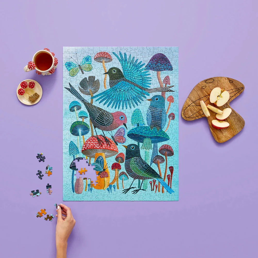 Werkshoppe Puzzle 500 Piece Mushroom Garden