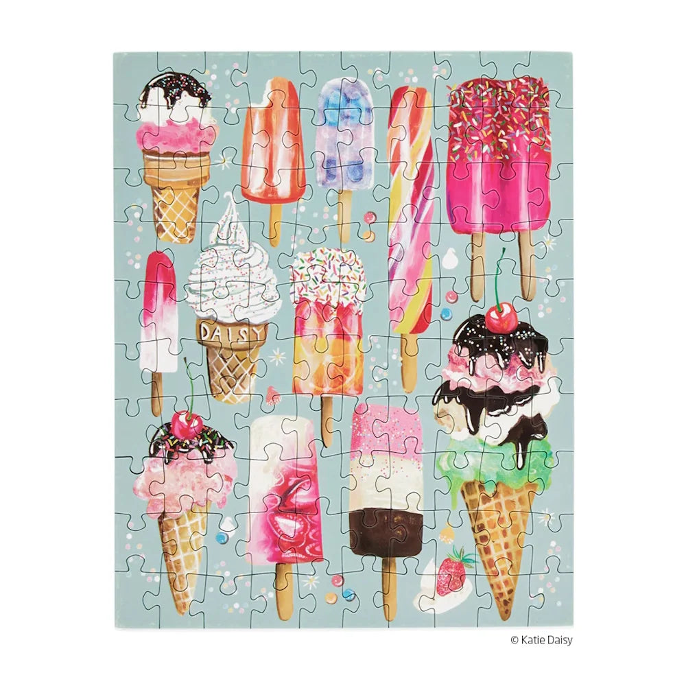 Werkshoppe Snax Size 100 Piece Jigsaw Puzzle Ice Cream & Pops