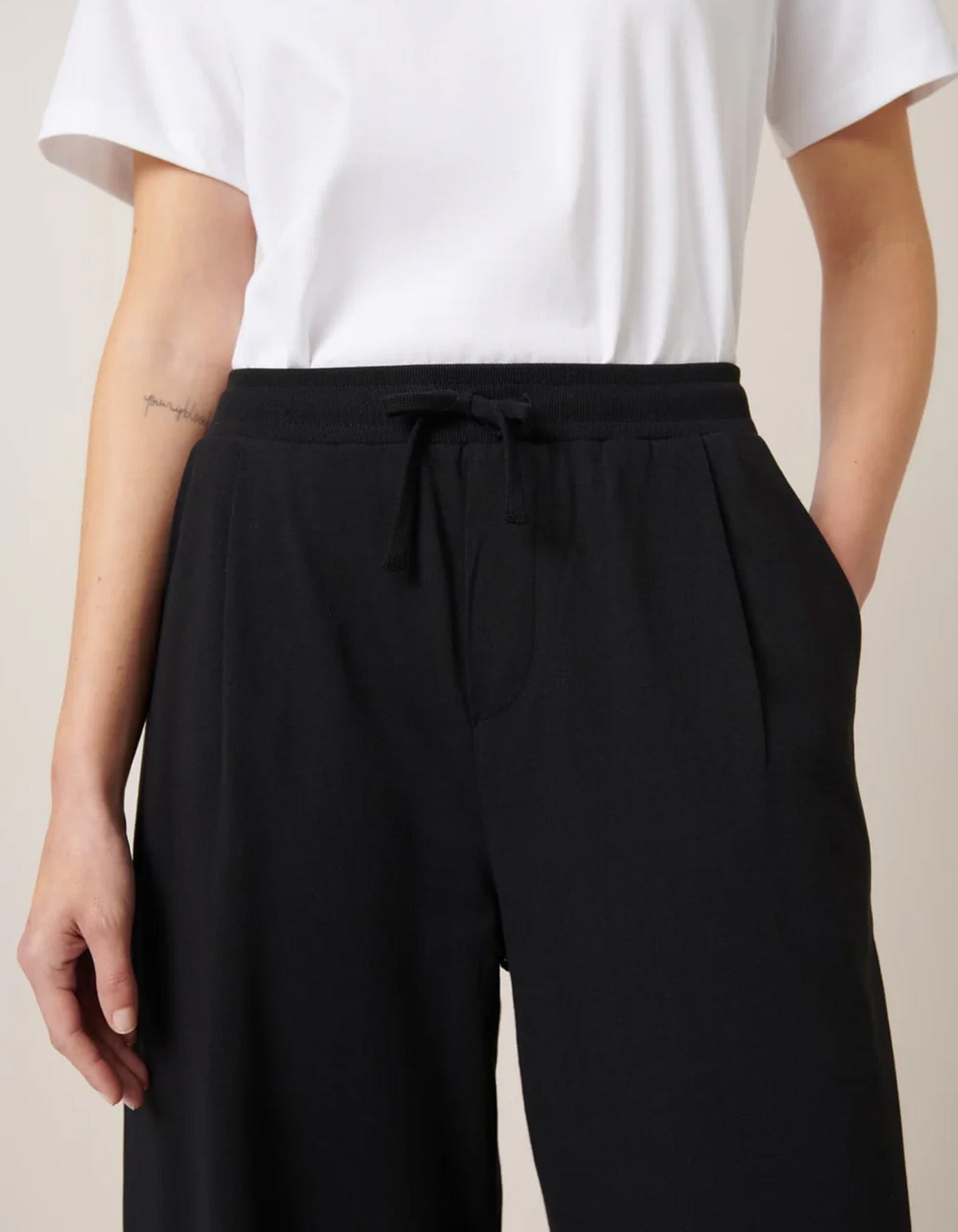 Kowtow Wide Leg Pant Black