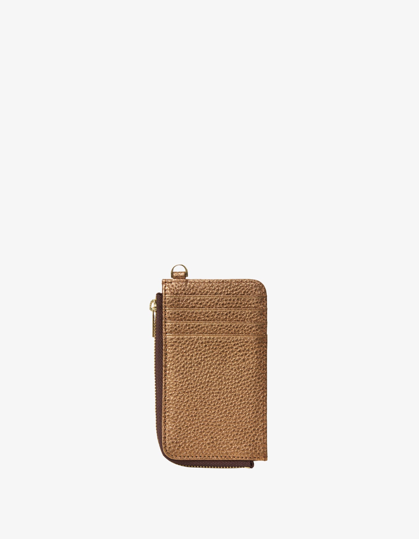 Saben Winona Card Holder Brushed Bronze