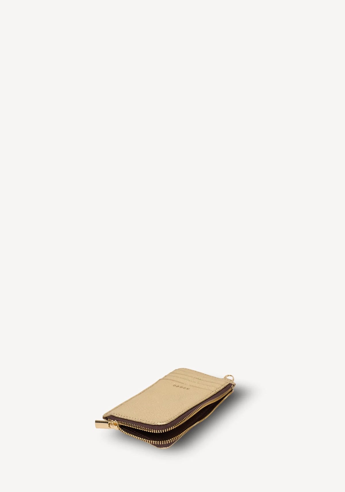 Saben Winona Card Holder Champagne Metallic