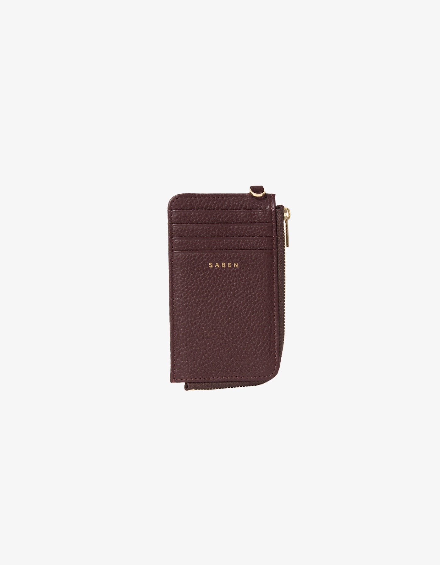 Saben Winona Card Holder Merlot