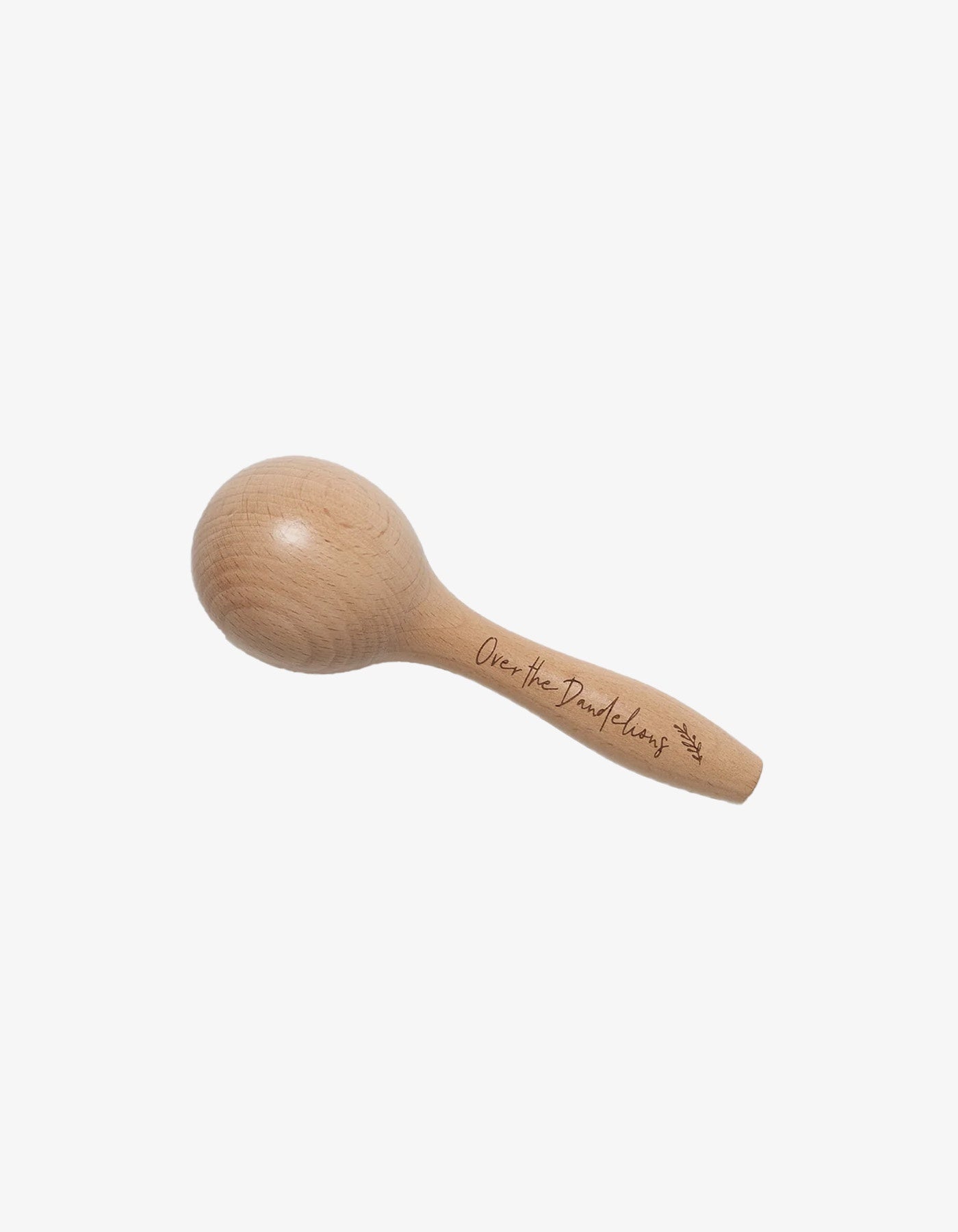 Over The Dandelions Wooden Maraca