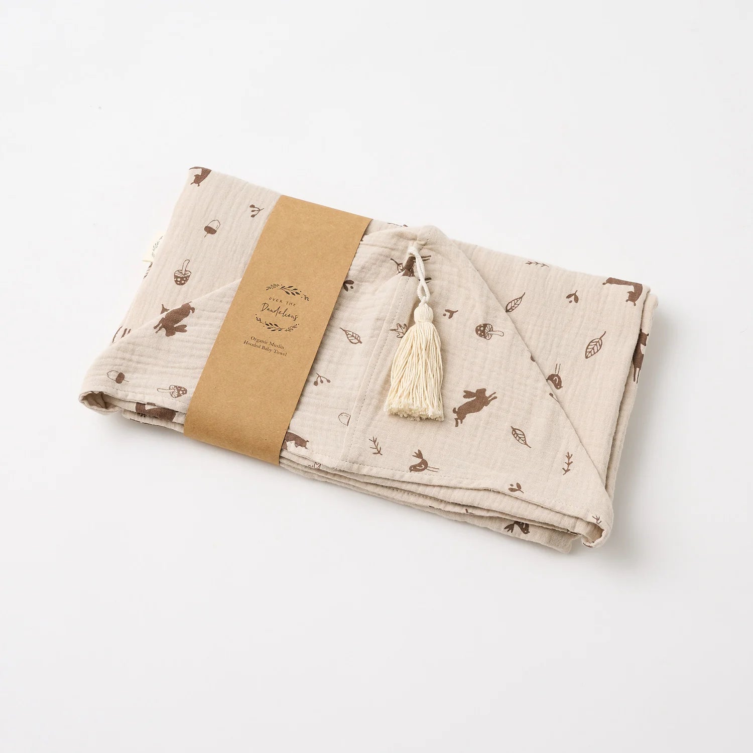 Over The Dandelions Hooded Towel Woodlands